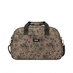 Saco Viagem Gv235 Floral Taupe L14
