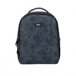 Mochila Pc Viagem Gv228 Floral Blue L13