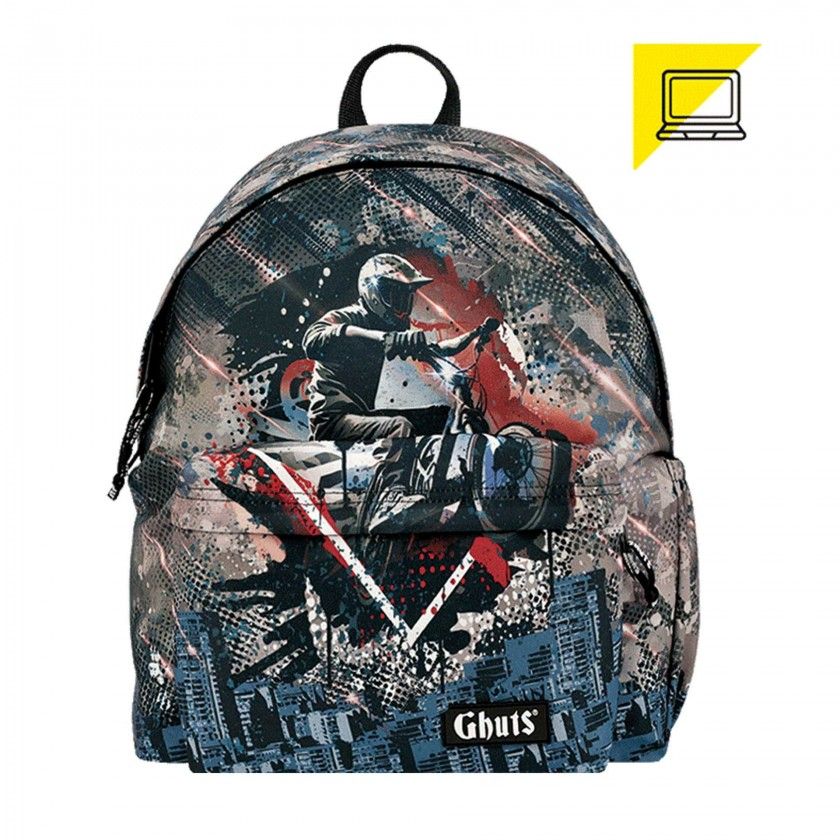 Mochila Pc Clssica Gh211 Dirt Jump 32.5X41X14.5cm