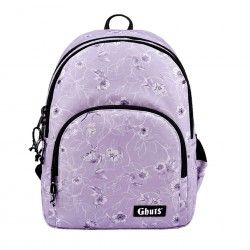 Mochila Escolar Gh131 Purplefall 31X43X17cm
