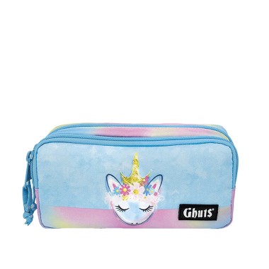 Estojo Duplo Gh225 Miss Unicorn 20.5X9.5X8cm