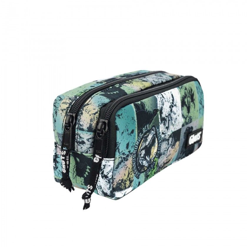 Estojo Duplo Gh128 Dino Fossil 20.5X9.5X8cm Estojo Duplo Gh128 Dino Fossil 20.5X9.5X8cm