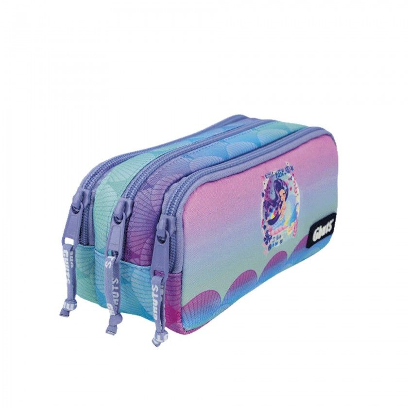 Estojo 3 Compartimentos Gh243 Lovely Ocean 20.5X9.5X9.5cm Estojo 3 Compartimentos Gh243 Lovely Ocean 20.5X9.5X9.5cm