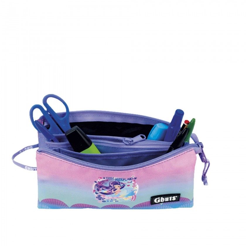 Estojo 3 Compartimentos Gh224 Lovely Ocean 22.5X12X4cm Estojo 3 Compartimentos Gh224 Lovely Ocean 22.5X12X4cm