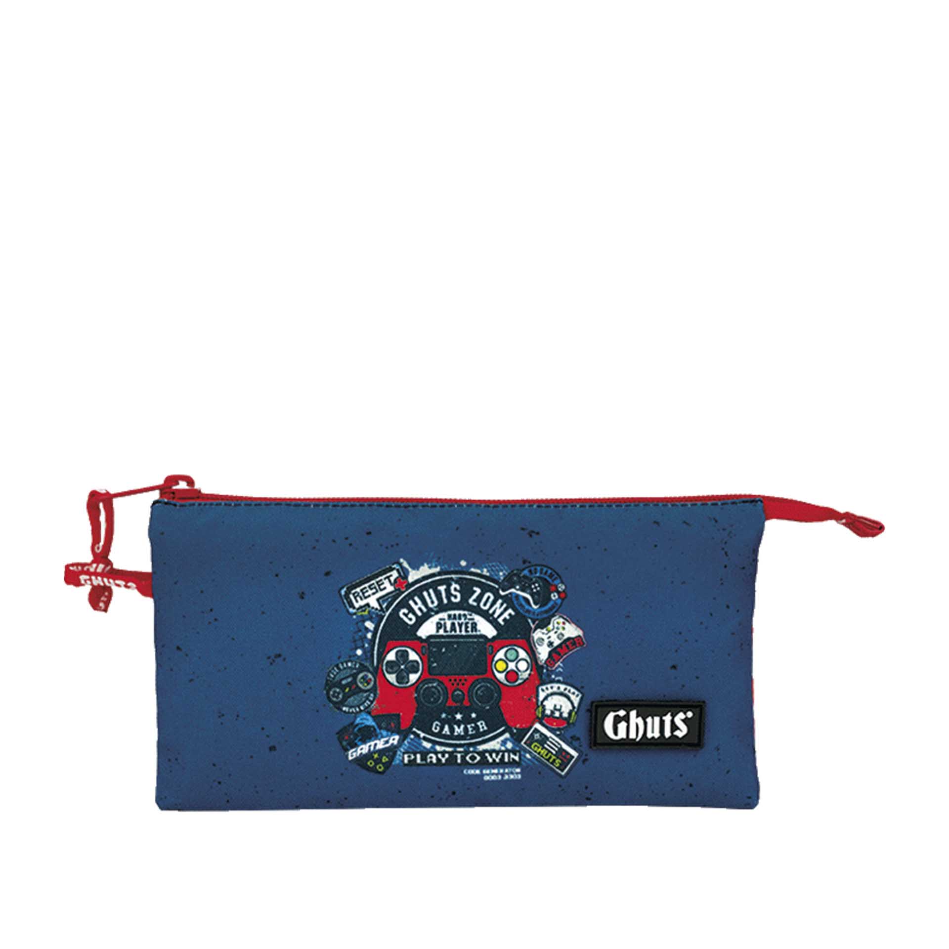 Estojo 3 Compartimentos Gh224 Game Zone 22.5X12X4cm