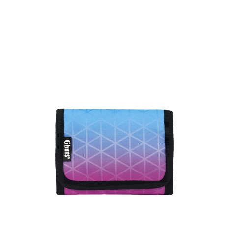 Carteira Velcro Gh113 Pinkblue 12.5X9X1.5cm - Image product