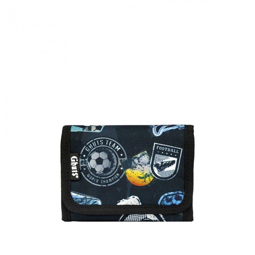 Carteira Velcro Gh113 Football Team 12.5X9X1.5cm
