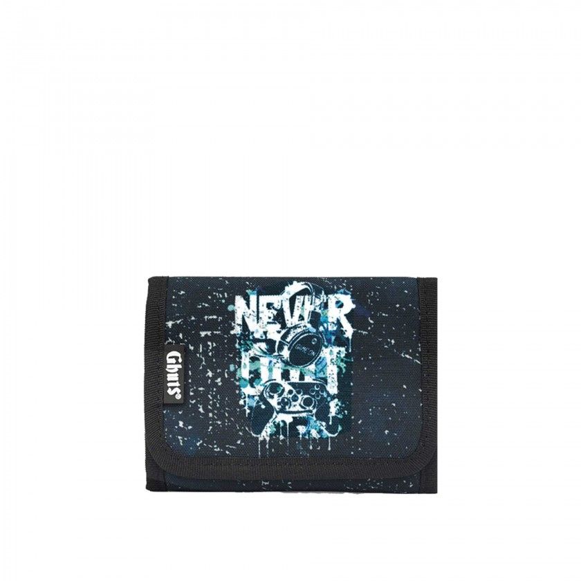 Carteira Velcro Gh113 Never Quit 12.5X9X1.5cm