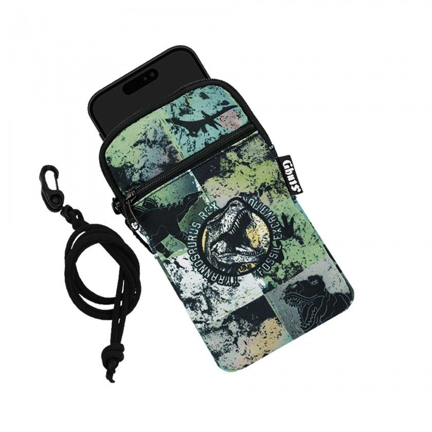 Bolsa Telemvel Gh209 Dino Fossil 9.5X18X2cm