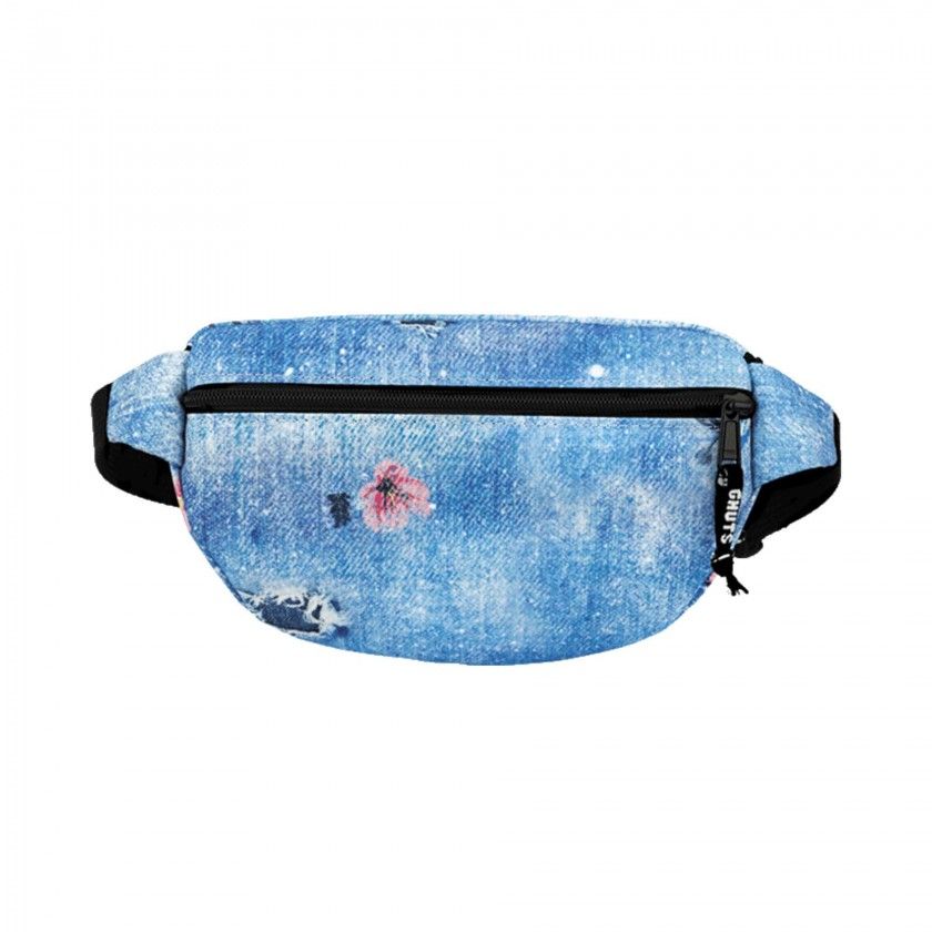 Bolsa Cintura Gh159 Denim Trend 22X16.5X8cm