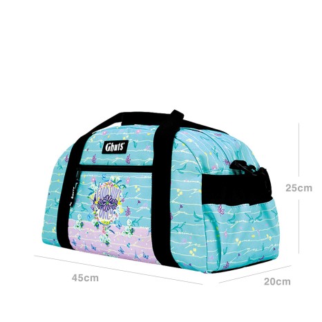 Saco Desporto Ghuts Pansies 45X25X20cm - Image product