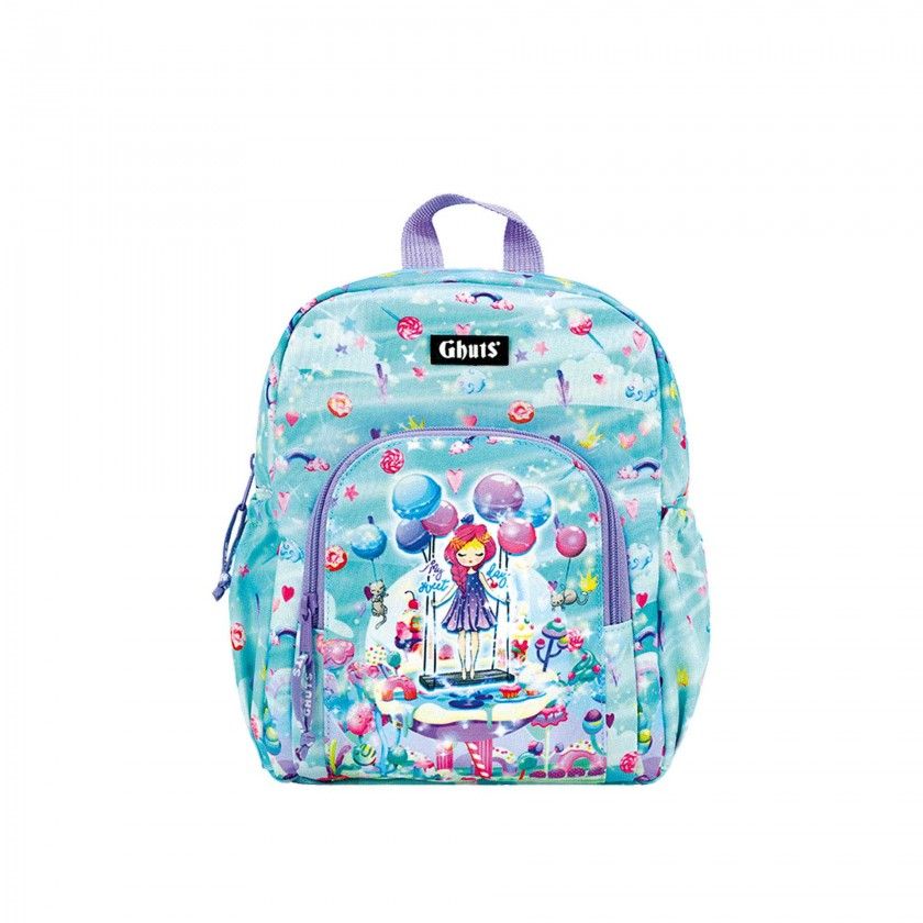 Mochila Primria Ghuts Candyland 30X40X13cm