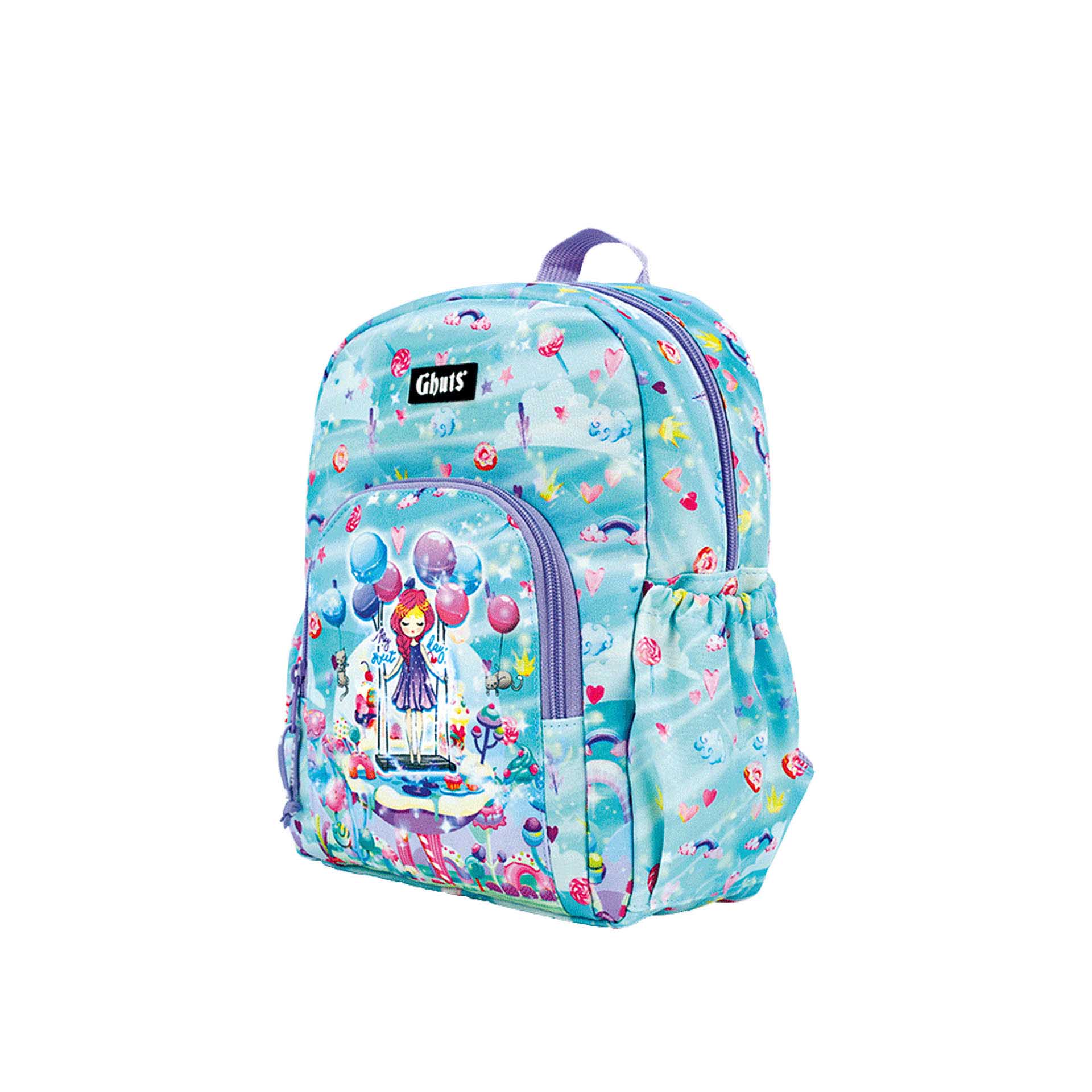 Mochila Primária Ghuts Candyland 30X40X13cm
