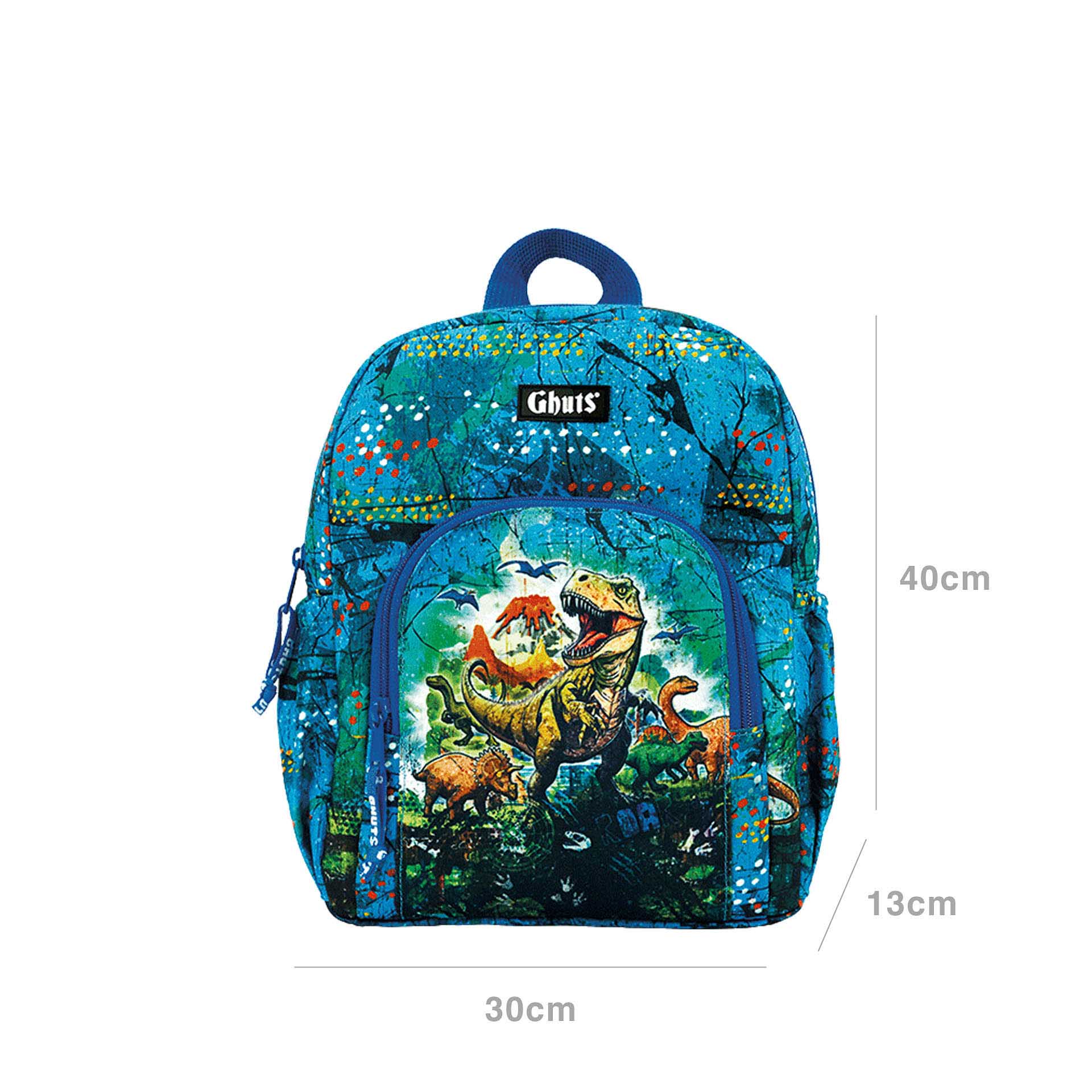 Mochila Primária Ghuts Dinowild 30X40X13cm