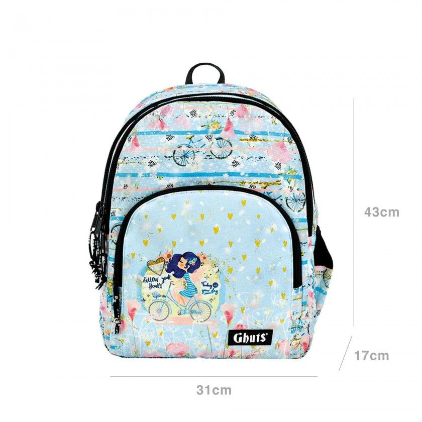 Mochila Escolar Ghuts Springride 31X43X17cm Mochila Escolar Ghuts Springride 31X43X17cm