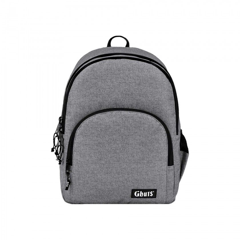 Mochila Escolar Ghuts Silver Grey 31X43X17cm