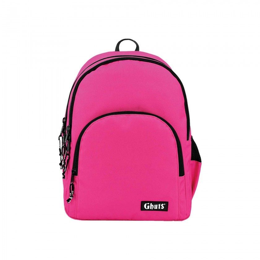 Mochila Escolar Ghuts Hot Pink 31X43X17cm Mochila Escolar Ghuts Hot Pink 31X43X17cm
