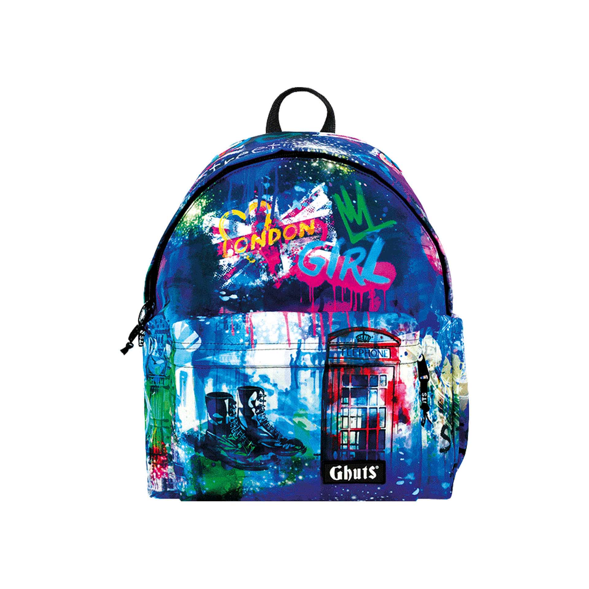 Mochila Clássica Portátil Ghuts Uk Girl 32.5X41X14.5cm