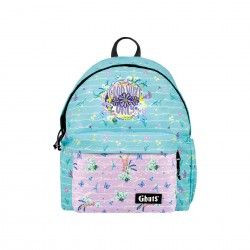 Mochila Clssica Porttil Ghuts Pansies 32.5X41X14.5cm