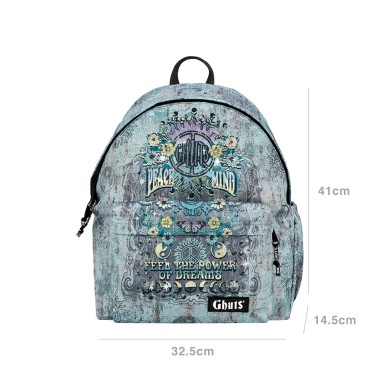 Mochila Cl�ssica Port�til Ghuts Peace Mind 32.5X41X14.5cm
