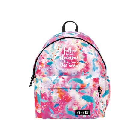 Mochila Clássica Portátil Ghuts Follow Dreams 32.5X41X14.5cm - Image product