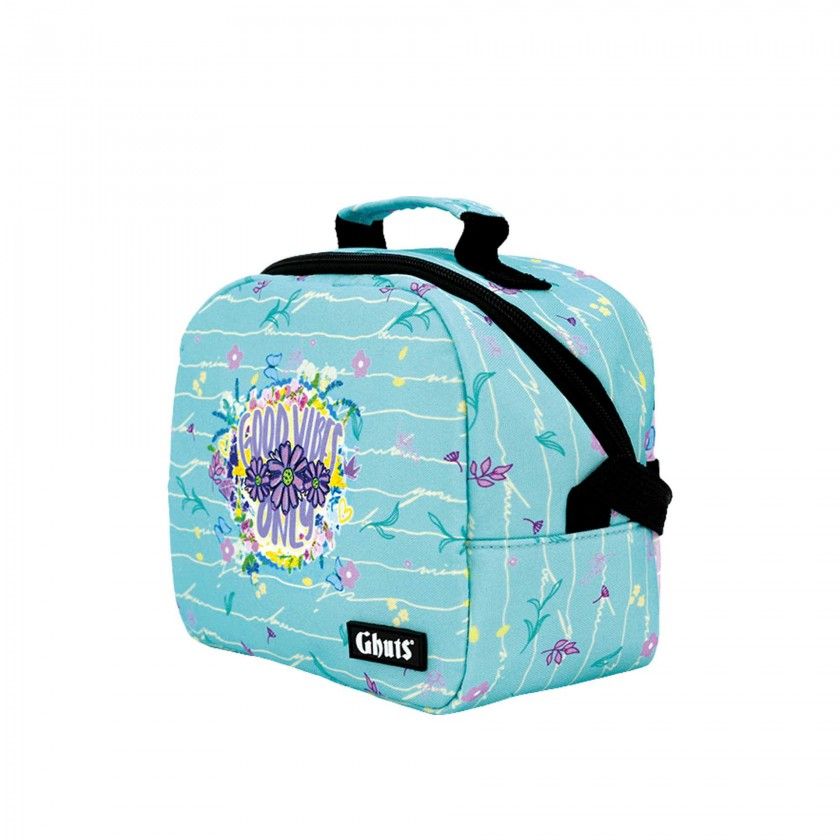 Lancheira Pequena Ghuts Pansies 22X20X11cm Lancheira Pequena Ghuts Pansies 22X20X11cm
