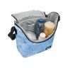 Lancheira Grande Ghuts Blue Lily 22X23.5X13.5cm Lancheira Grande Ghuts Blue Lily 22X23.5X13.5cm