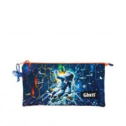 Estojo Triplo Ghuts Astrospace 22.5X12X4cm