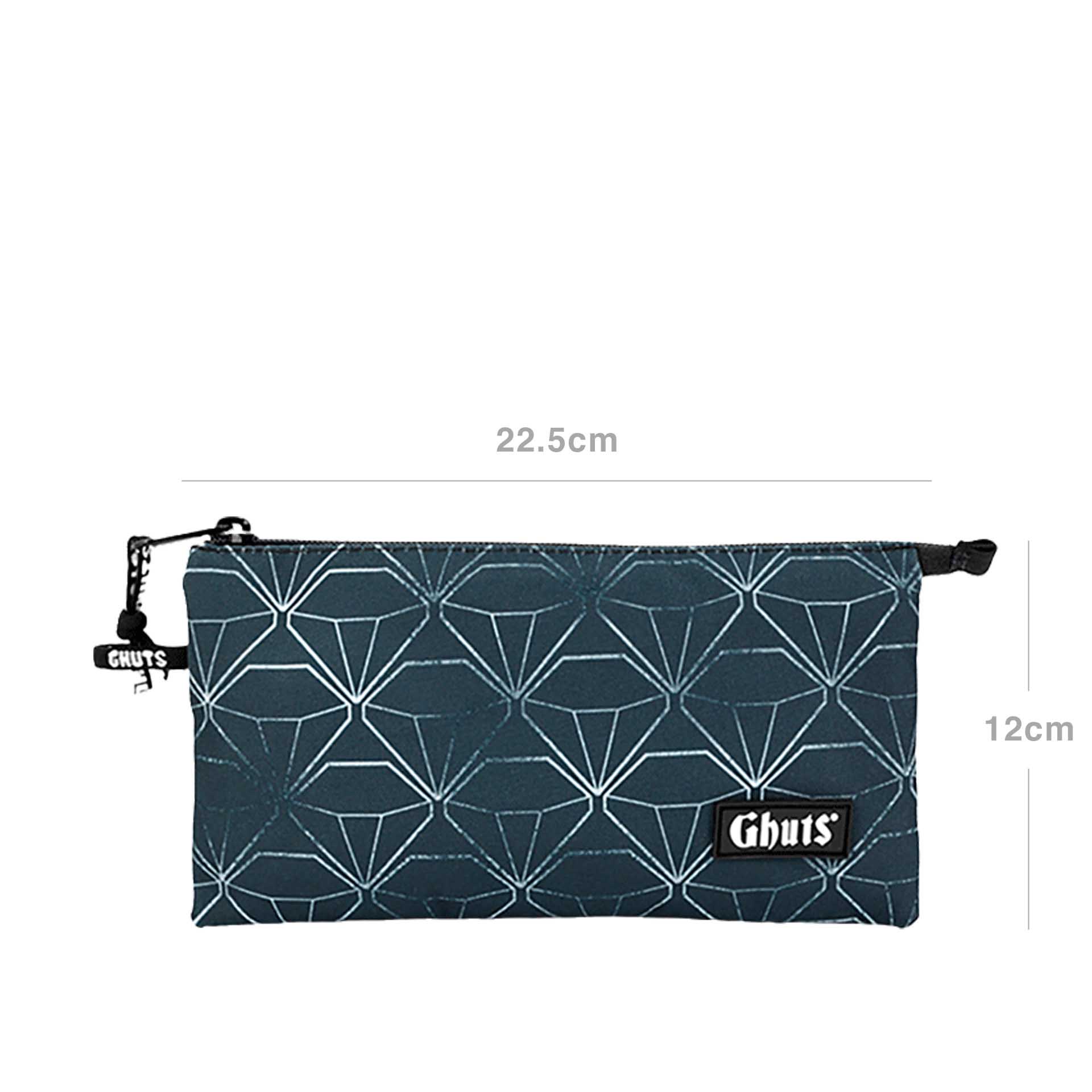 Estojo Triplo Ghuts Black Diamonds 22.5X12X4cm