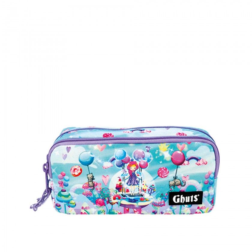 Estojo Duplo Ghuts Candyland 20.5X9.5X8cm