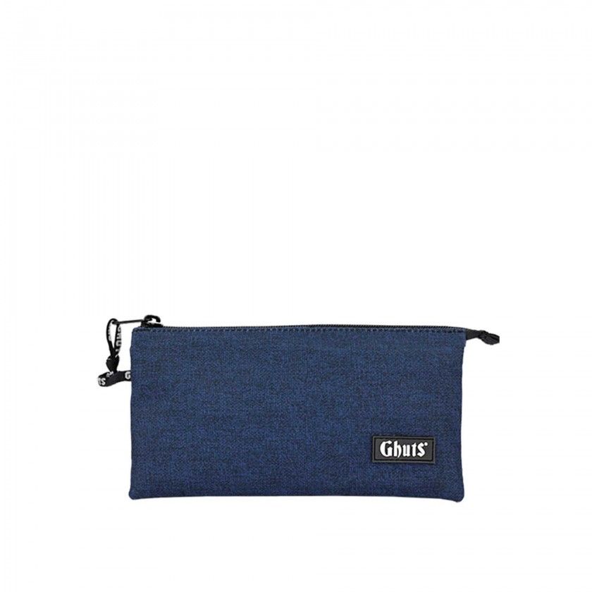 Estojo Triplo Ghuts Marine Blue 22.5X12X4cm Estojo Triplo Ghuts Marine Blue 22.5X12X4cm