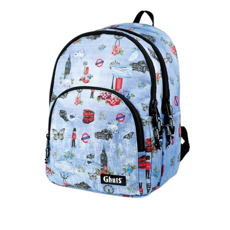 Mochila Escolar Ghuts Uk Icons - Image product