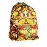 Mochila B�sica Inbuk Yellow Yellow Abstract
