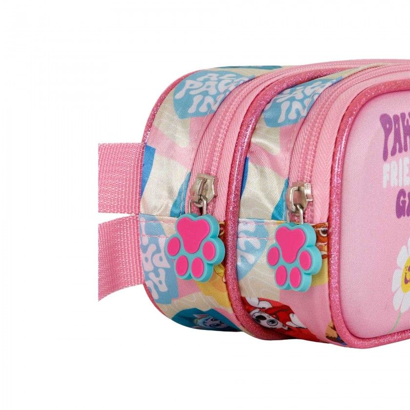 Estojo Escolar Duplo Patrulha Pata 3D 22X9.5X8cm Estojo Escolar Duplo Patrulha Pata 3D 22X9.5X8cm