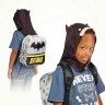 Mochila Infantil com Capuz Batman 26X31X11cm Mochila Infantil com Capuz Batman 26X31X11cm