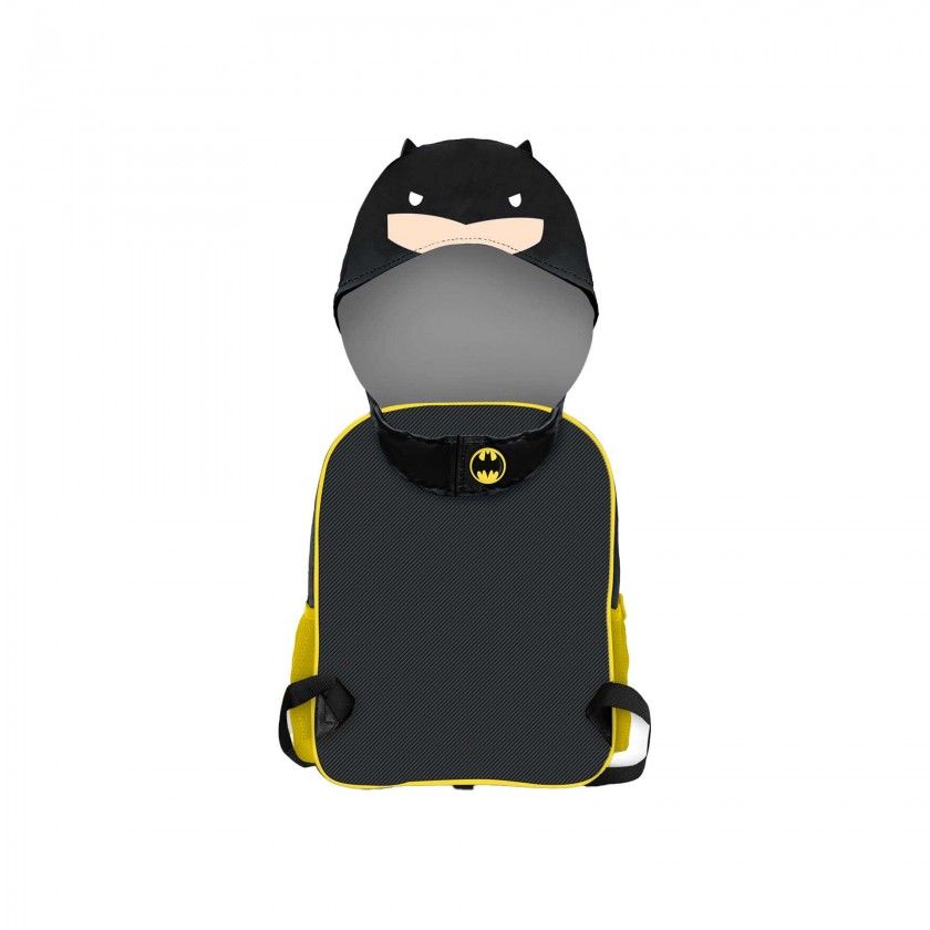 Mochila Infantil com Capuz Batman 26X31X11cm