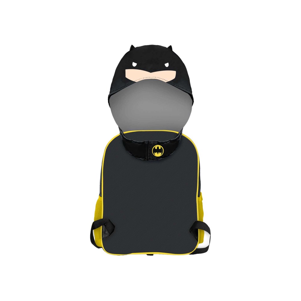 Mochila Infantil com Capuz Batman 26X31X11cm