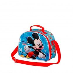 Lancheira 3D Mickey 25.5X20X10cm
