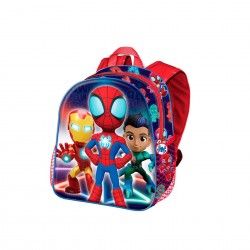 Mochila Escolar Spiderman 39X31X15cm