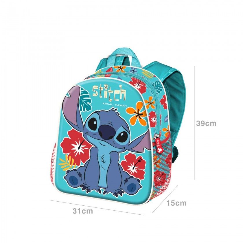 Mochila Escolar Lilo Y Stitch 39X31X15cm