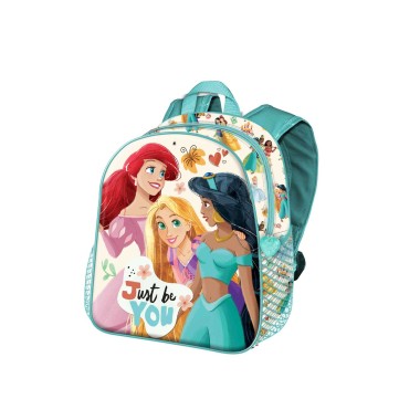 Mochila Escolar Princesas 39X31X15cm