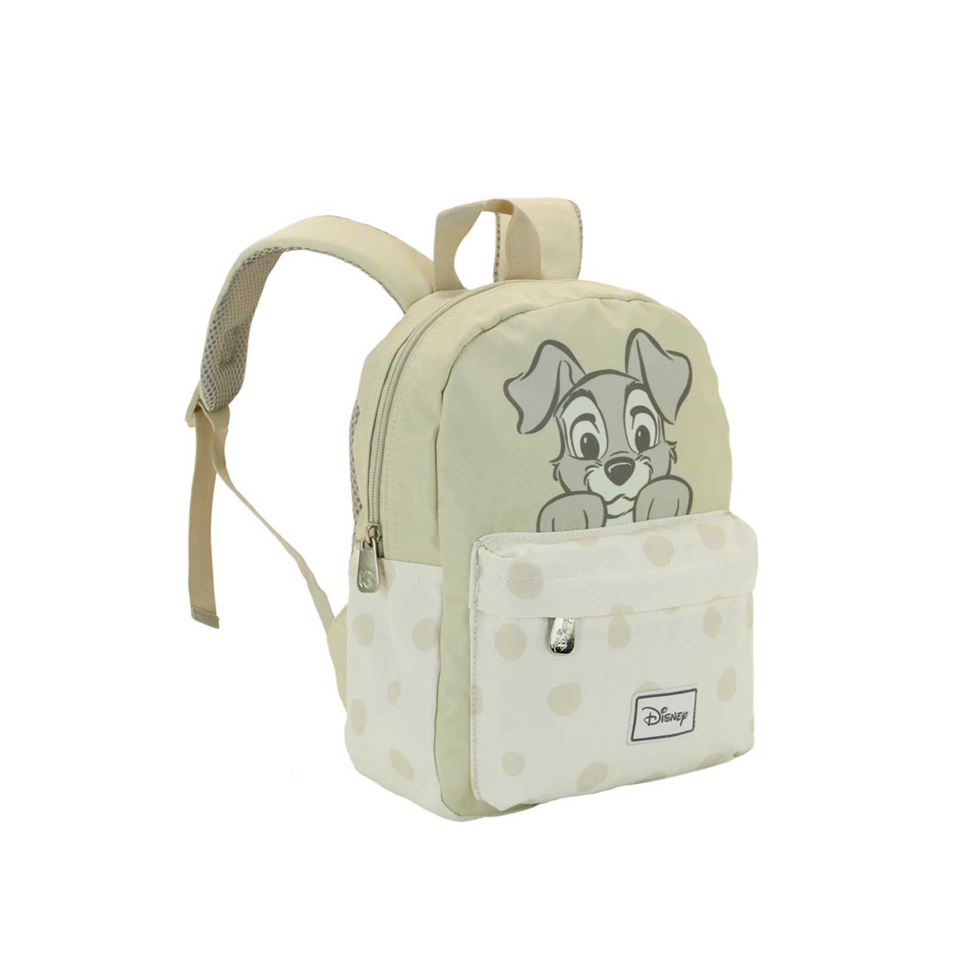 Mochila Infantário Dama E Vagabundo 22X27X9Cm