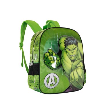 Mochila Básica Hulk 31X39X15Cm