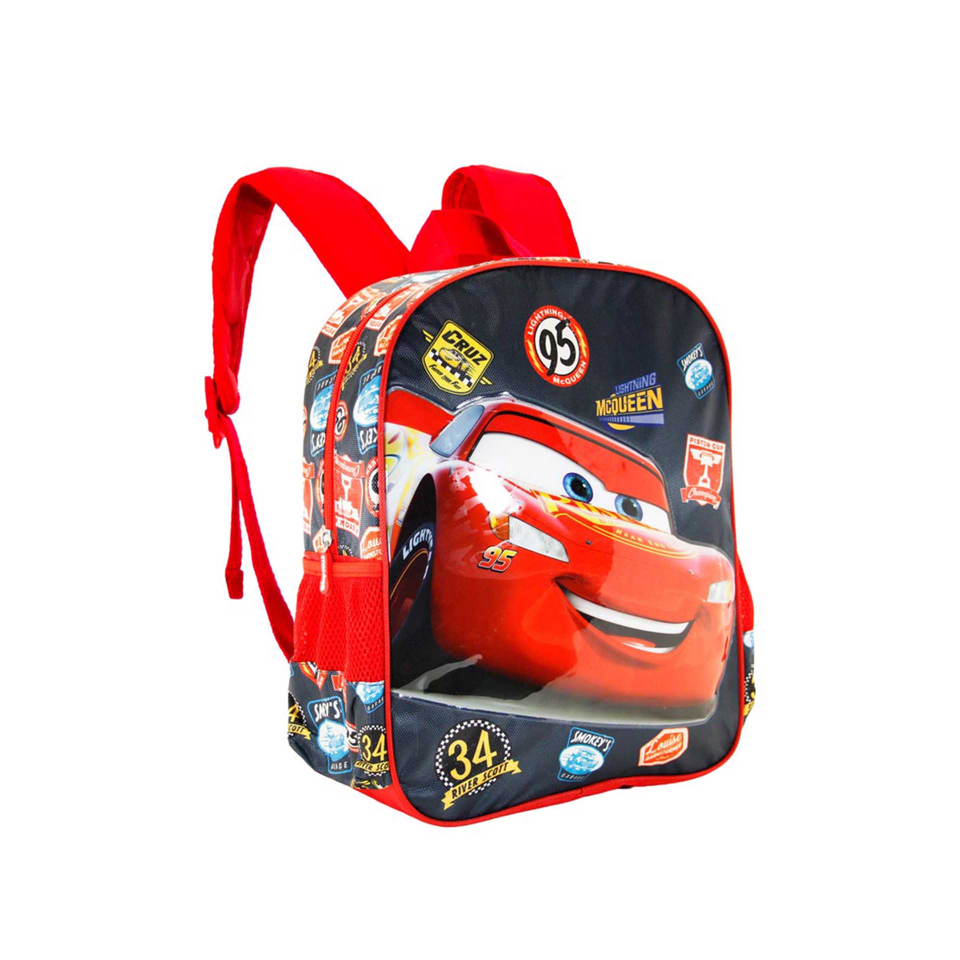 Mochila Básica Cars 31X39X15Cm