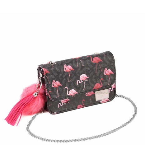 Bolsa Com Corrente Flamingos - Image product