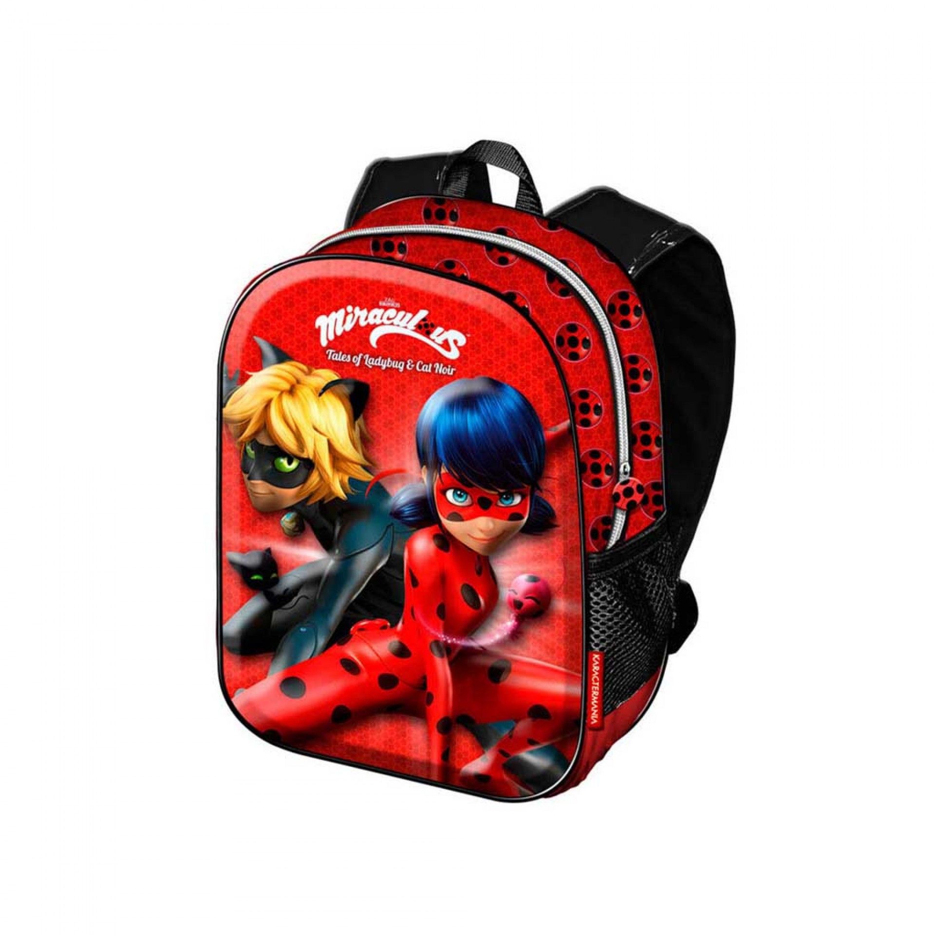 Mochila Primária Ladybug 3D