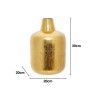 Jarra Alumínio Espelhada Dourado 20X20X30cm Jarra Alumínio Espelhada Dourado 20X20X30cm
