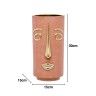Jarra Cer�mica Golden Brick Face 15X15X30cm