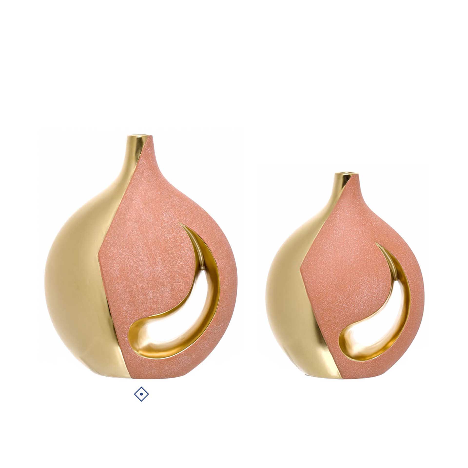 Jarra Cerâmica Golden Brick 30X14X38cm