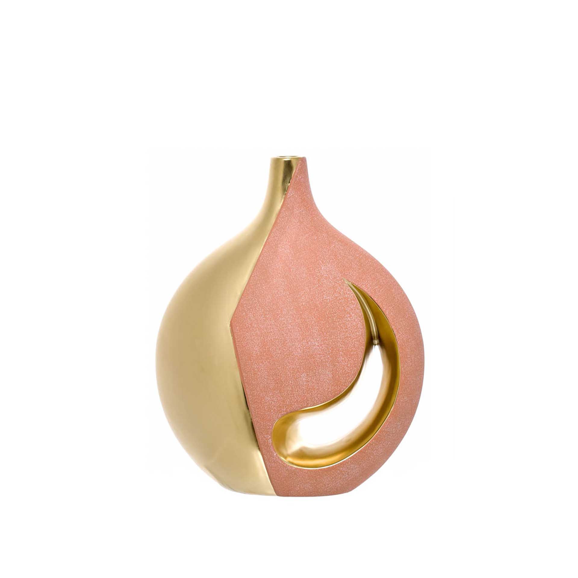 Jarra Cerâmica Golden Brick 30X14X38cm